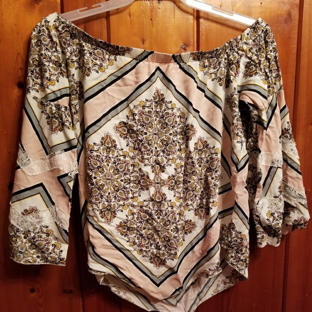 Off the shoulder top